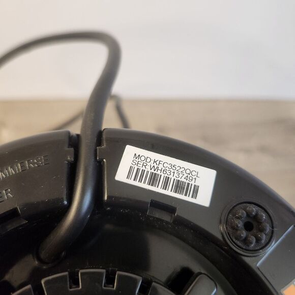 KitchenAid Mini Food Chopper Processor Blue Aqua Sky Kitchen Tool Tested Working - Picture 10 of 13